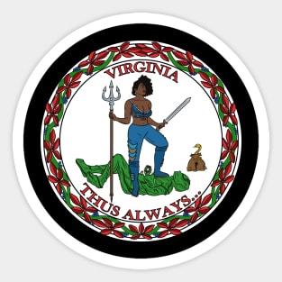 THUS ALWAYS.... (B) Sticker